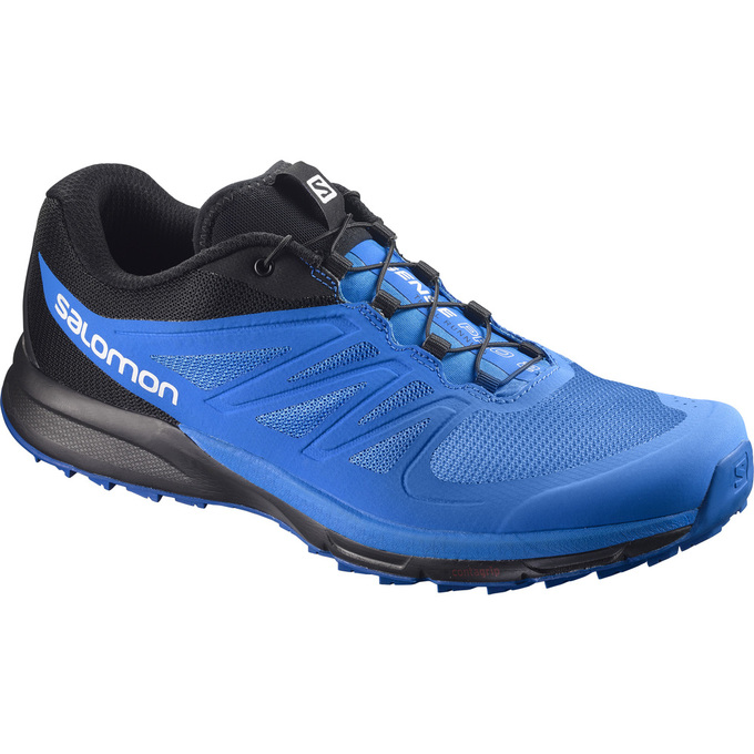 Zapatillas Trail Running Salomon Hombre Azules / Negras - Salomon Argentina SENSE PRO 2 ,510468-YQA